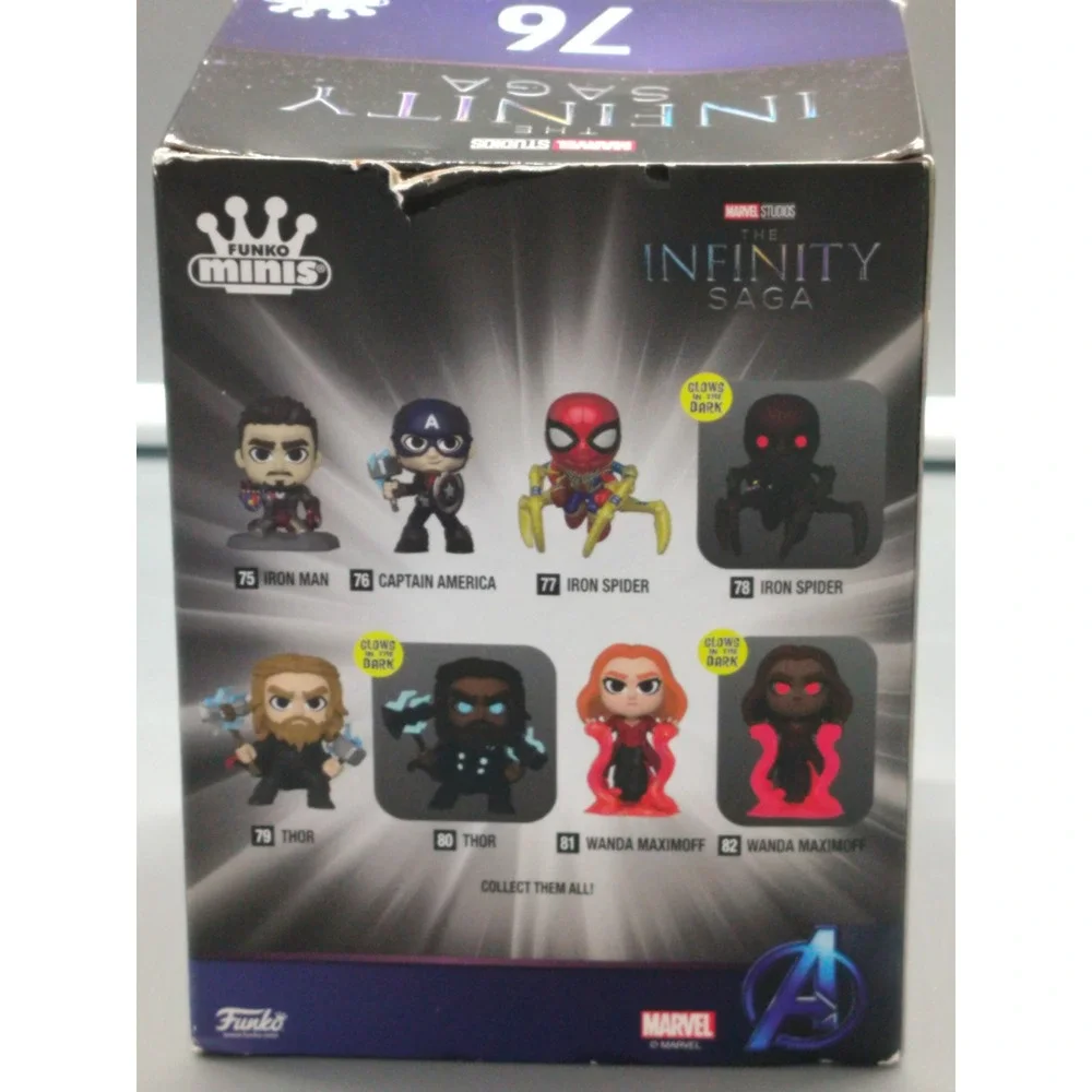 Funko Mini Marvel Infinity Saga Five Below Lot of 5 Collectible Iron Man, Thor